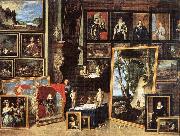 The Gallery of Archduke Leopold in Brussels xgh TENIERS, David the Younger